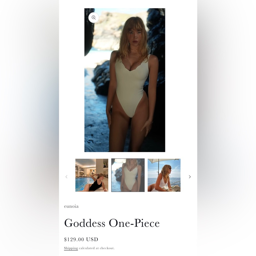 Cream Goddess One-Piece
